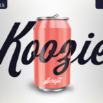 Koozie Font Poster 1