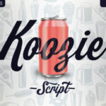 Koozie Font Poster 6