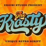 Krasty Font Poster 1