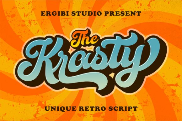 Krasty Font Poster 1