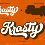 Krasty Font Poster 3