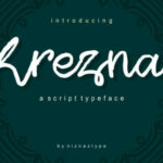 Krezna Font Poster 1