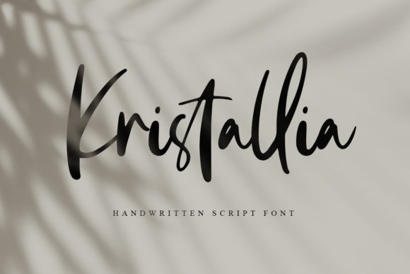 Kristallia Font Poster 1