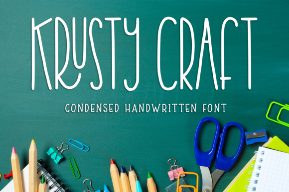Krusty Craft Font