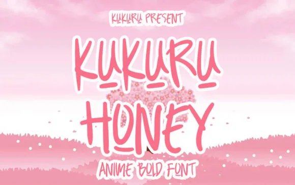 Kukuru Honey Font Kukuru Honey Font Poster 1