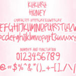 Kukuru Honey Font Poster 5
