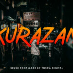 Kurazan Font Poster 1