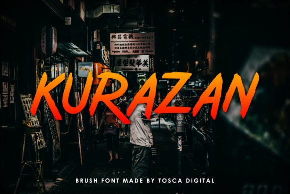 Kurazan Font Poster 1