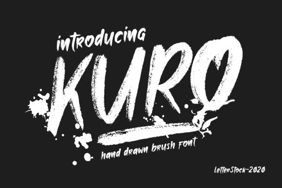 Kuro Font Poster 1