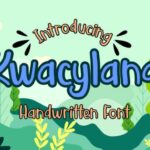 Kwacyland Font Poster 1