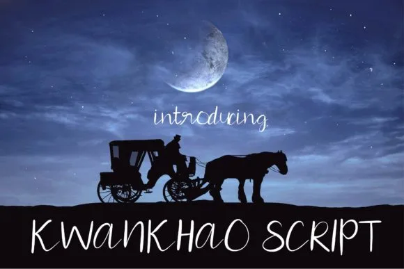 Kwankhao&nbsp; Font Poster 1