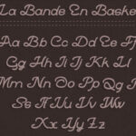 La Bande En Baskets Font Poster 2