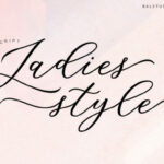 Ladies Style Font Poster 1
