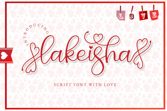 Lakeisha Font Poster 1