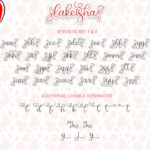 Lakeisha Font Poster 10