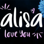 LalisaLoveYou Font Poster 1