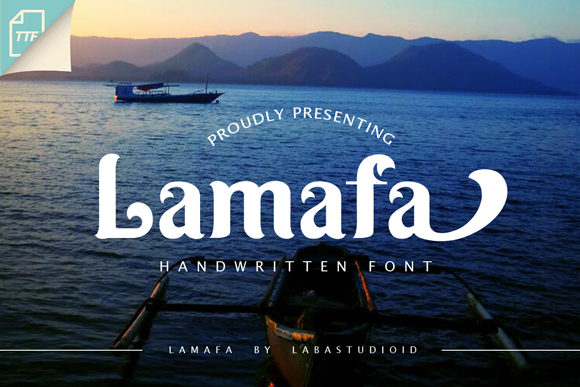 Lamafa Font Poster 1
