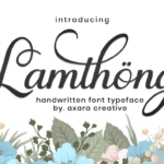 Lamthong Font Poster 1