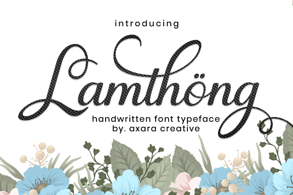 Lamthong Font Poster 1