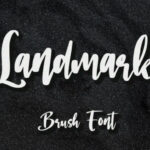 Landmark Font Poster 1