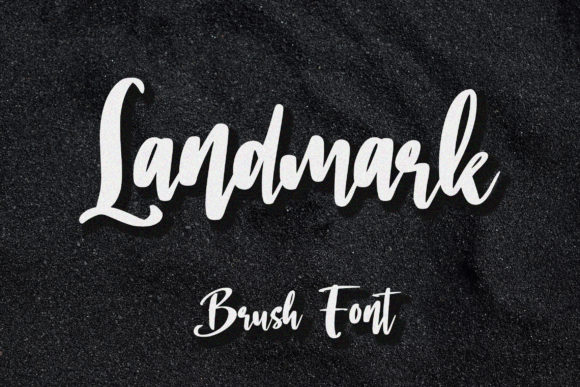 Landmark Font Poster 1