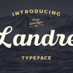 Landre Font Poster 1