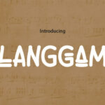 Langgam Font Poster 1