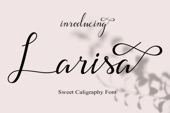 Larisa Font Poster 1