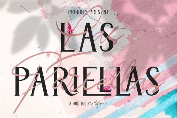 Las Pariellas Duo Font Poster 1