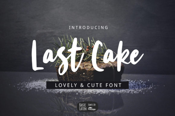 Last Cake Font