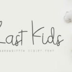 Last Kids Font Poster 1