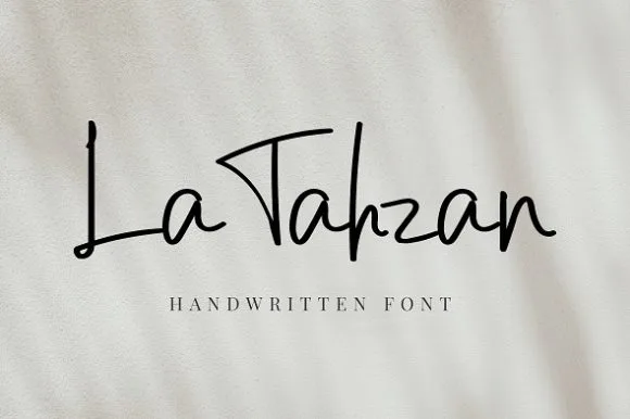 LaTahzan Font LaTahzan Font Poster 1