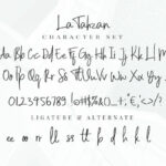 LaTahzan Font Poster 7