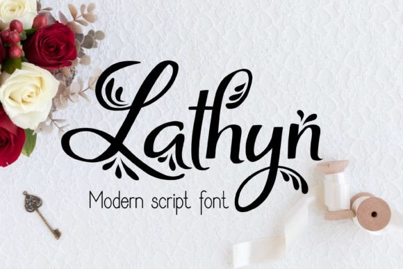 Lathyn Font Poster 1