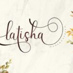 Latisha Font Poster 1