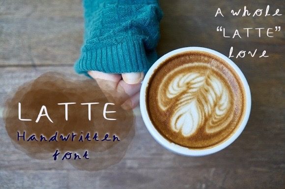 Latte Font Poster 1