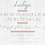 Lauliya Font Poster 5