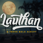 Lauthan Font Poster 1