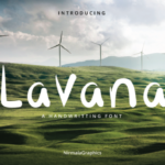 Lavana Font Poster 1