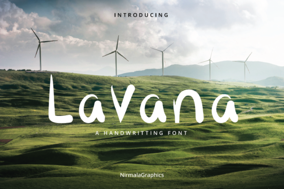 Lavana Font Poster 1