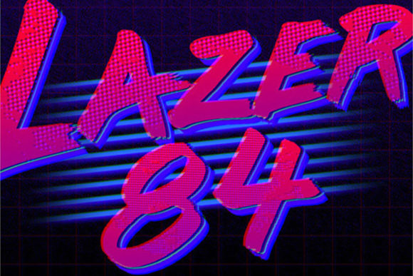 Lazer 84 Font