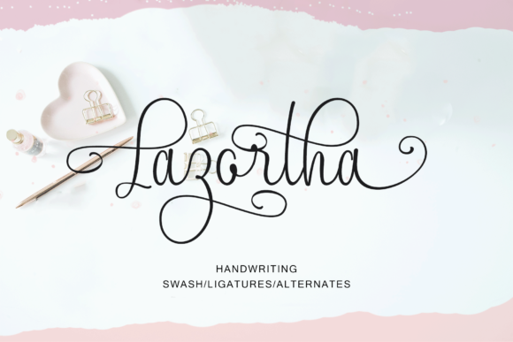 Lazortha Font
