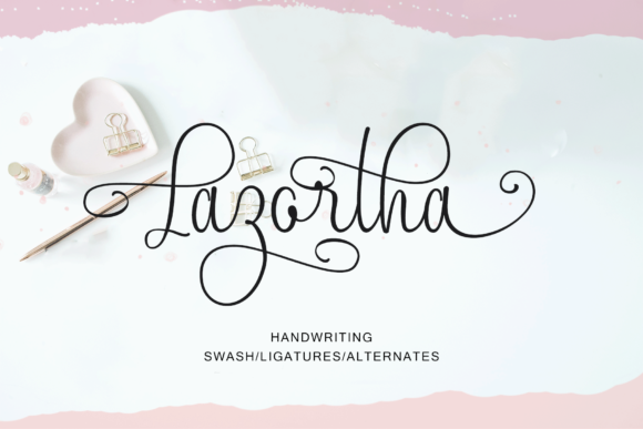 Lazortha Font Poster 1