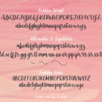 Leahlee Duo Font Poster 4
