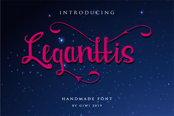 Leganttis Font Poster 1
