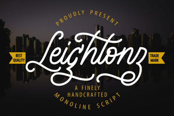 Leightonz Font