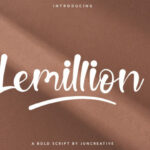 Lemillion Font Poster 1