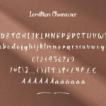 Lemillion Font Poster 8