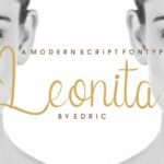 Leonita Font Poster 1