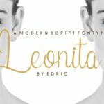 Leonita Font Poster 1